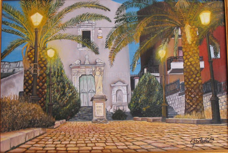 Chiesa del Convento (Alimena) cm 70x50